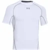 UNDER ARMOUR HEATGEAR ARMOUR ADULT T-SHIRT WHITE -HockeyPro Hub 1257468 100 ua 2017 shirt front