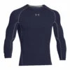 UNDER ARMOUR HEATGEAR ARMOUR ADULT LONG SLEEVE SHIRT NAVY -HockeyPro Hub 1257471 410 ua 2017 ls shirt front
