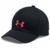 UNDER ARMOUR GIRLS SOLID ARMOUR HAT BLACK