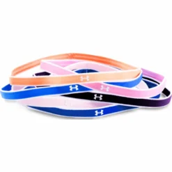 UNDER ARMOUR ADULT MINI HEADBANDS (6PK) BLUE INFINITY