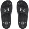 UNDER ARMOUR LOCKER III KIDS SANDALS BLACK -HockeyPro Hub 1287326 001 ua 2017 sandle black 01