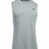 UNDER ARMOUR THREADBORNE ADULT TANK TOP GREY -HockeyPro Hub 1289617 025 ua 2017 tank front