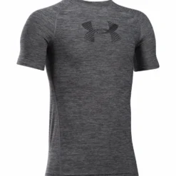 UNDER ARMOUR SHORT SLEEVE KIDS T-SHIRT GREY