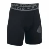 UNDER ARMOUR MID KIDS SHORTS BLACK -HockeyPro Hub 1289960 002 ua 2017 shorts front