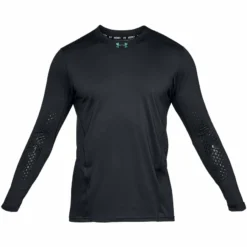 UNDER ARMOUR ADULT GRIPPY FITTED SHIRT - BLACK