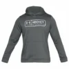 UNDER ARMOUR ADULT UA HOCKEY JOCK TAG HOODIE - GREY