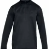 UNDER ARMOUR ADULT ARMOUR FLEECE 1/2 ZIP - BLACK