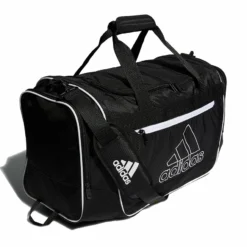 ADIDAS DEFENDER III MD DUFFLE BAG - BLACK/WHITE