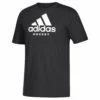 ADIDAS KID'S HOCKEY T SHIRT - BLACK -HockeyPro Hub ADIDAS KID S HOCKEY T SHIRT BLACK FRONT