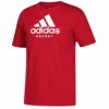 ADIDAS KID'S HOCKEY T SHIRT - RED