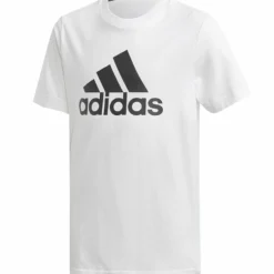 ADIDAS KIDS MUST HAVES BADGE OF SPORT T SHIRT - WHITE/BLACK