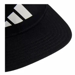 ADIDAS ADULT 3 BAR SNAPBACK HAT -BLACK -HockeyPro Hub ADIDAS MENS 3 BAR SNAPBACK HAT BLACK BRIM