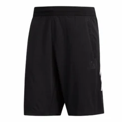 ADIDAS ADULT 3 STRIPE TECH SHORTS - BLACK