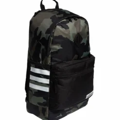 ADIDAS MEN'S CLASSIC 3S BACKPACK - CAMO/BLACK -HockeyPro Hub ADIDAS MEN S CLASSIC 3S BACKPACK CAMO BLACK SIDE CM5529