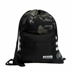 ADIDAS MEN'S CLASSIC 3S SACKPACK - CAMO/BLACK