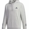 ADIDAS ADULT COZY FLEECE HOODIE - GREY/NAVY -HockeyPro Hub ADIDAS MEN S COZY FLEECE HOODIE GREY 2