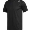 ADIDAS ADULT FREELIFT SPORT TECH T SHIRT - BLACK