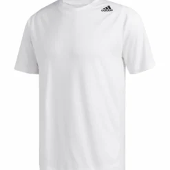 ADIDAS ADULT FREELIFT SPORT TECH T SHIRT - WHITE