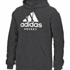 ADIDAS ADULT HOCKEY HOODIE - GREY