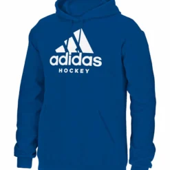 ADIDAS ADULT HOCKEY HOODIE - BLUE