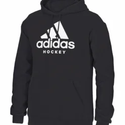 ADIDAS ADULT HOCKEY HOODIE - BLACK