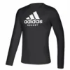 ADIDAS ADULT HOCKEY LONG SLEEVE T SHIRT - BLACK 2 ADIDAS ADULT HOCKEY LONG SLEEVE T SHIRT - BLACK -HockeyPro Hub ADIDAS MEN S HOCKEY LONG SLEEVE T SHIRT BLACK