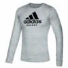 ADIDAS ADULT HOCKEY LONG SLEEVE T SHIRT - GREY