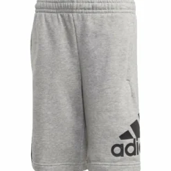 ADIDAS KIDS JB BADGE OF SPORT SHORTS - GREY
