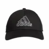 ADIDAS ADULT ADULT PRODUCER STRETCH FIT HAT - BLACK -HockeyPro Hub ADIDAS MEN S MENS PRODUCER STRETCH FIT HAT BLACK front CM5673