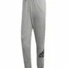ADIDAS ADULT MUST HAVES BADGE OF SPORT PANTS - GREY/BLACK -HockeyPro Hub ADIDAS MEN S MUST HAVES BADGE OF SPORT PANTS GREY BLACK DT9959