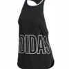 ADIDAS WOMEN'S ALPHA TANK GFX - BLACK