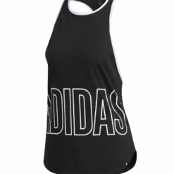 ADIDAS WOMEN'S ALPHA TANK GFX - BLACK