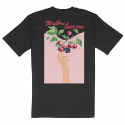 BARDOWN STREETWEAR COLLECTION BEAUTIFUL & DANGEROUS ADULT BLACK T SHIRT -HockeyPro Hub BARDOWN STREETWEAR COLLECTION BEAUTIFUL DANGEROUS ADULT BLACK T SHIRT back