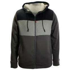 BAUER ADULT FLEECE SHERPA FULL ZIP HOODIE