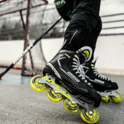 BAUER VAPOR X3.5 SENIOR INLINE ROLLER SKATES -HockeyPro Hub BAUER VAPOR X3.5 INLINE ROLLER SKATES LIFESTYLE 3