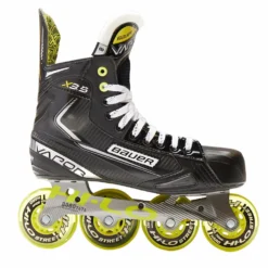 BAUER VAPOR X3.5 SENIOR INLINE ROLLER SKATES -HockeyPro Hub BAUER VAPOR X3.5 INLINE ROLLER SKATES SIDE