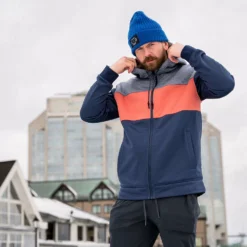 BAUER X EAST COAST LIFESTYLE ADULT SHERPA FULL ZIP HOODIE -HockeyPro Hub BAUER X EAST COAST LIFESTYLE MEN S SHERPA FULL ZIP HOODIE model 1