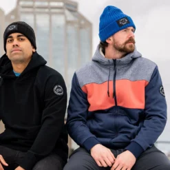 BAUER X EAST COAST LIFESTYLE ADULT SHERPA FULL ZIP HOODIE -HockeyPro Hub BAUER X EAST COAST LIFESTYLE MEN S SHERPA FULL ZIP HOODIE model 2