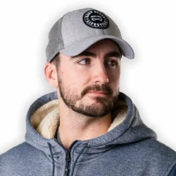 BAUER X EAST COAST LIFESTYLE NEW ERA 9FORTY GREY SNAPBACK HAT