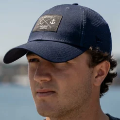 BAUER X EAST COAST LIFESTYLE NEW ERA 9FORTY NAVY SNAPBACK HAT -HockeyPro Hub BAUER X EAST COAST LIFESTYLE NEW ERA 9FORTY NAVY HAT 2