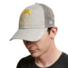 BAUER X SPITTIN CHICLETS NEW ERA 9FORTY GREY MESH SNAPBACK ADJUSTABLE HAT -HockeyPro Hub BAUER X SPITTIN CHICLETS NEW ERA 9FORTY GREY MESH HAT