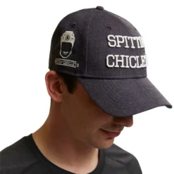 BAUER X SPITTIN CHICLETS NEW ERA 9FORTY NAVY TWILL SNAPBACK ADJUSTABLE HAT -HockeyPro Hub BAUER X SPITTIN CHICLETS NEW ERA 9FORTY NAVY TWILL HAT SIDE