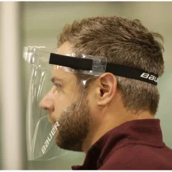 BAUER INTEGRATED CAP FACE SHIELD 9 BAUER INTEGRATED CAP FACE SHIELD -HockeyPro Hub Bauer Cap Face Shield 2