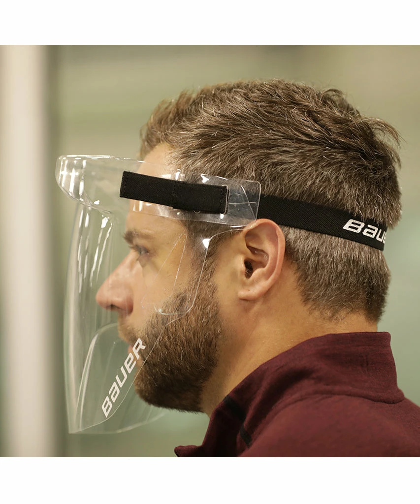 BAUER INTEGRATED CAP FACE SHIELD 6 BAUER INTEGRATED CAP FACE SHIELD - Image 4