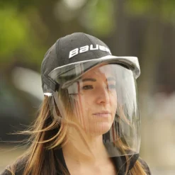 BAUER INTEGRATED CAP FACE SHIELD 8 BAUER INTEGRATED CAP FACE SHIELD -HockeyPro Hub Bauer Cap Face Shield 4