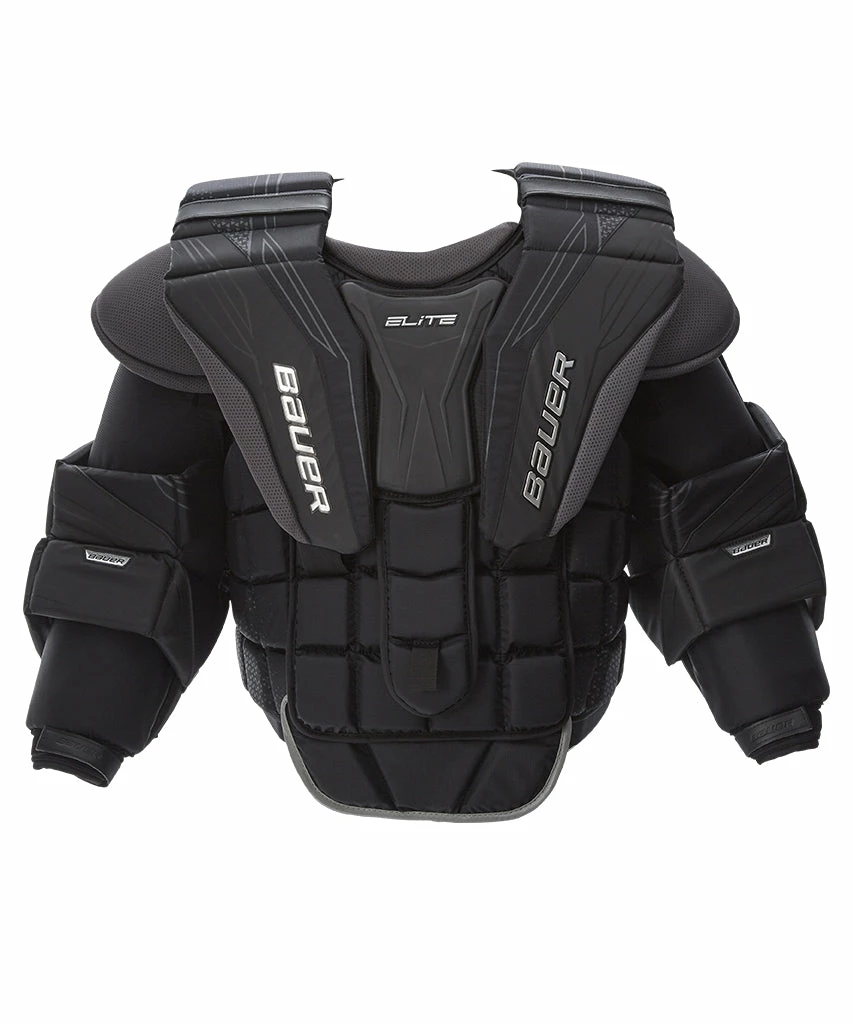 BAUER ELITE INTERMEDIATE GOALIE CHEST PROTECTOR 3 BAUER ELITE INTERMEDIATE GOALIE CHEST PROTECTOR