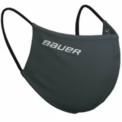 BAUER REVERSIBLE NON-MEDICAL FABRIC FACE MASK - CHARCOAL