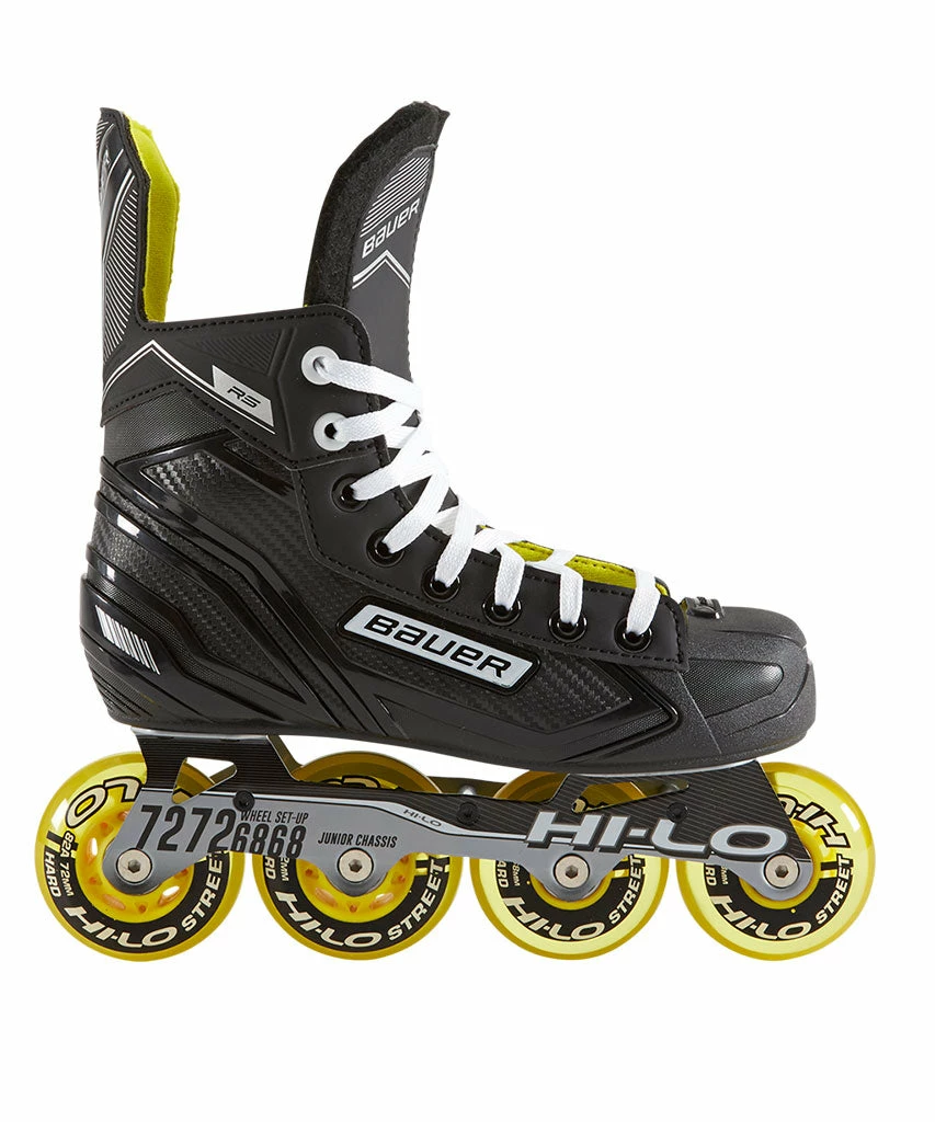 BAUER RS JUNIOR ROLLER SKATES 3 BAUER RS JUNIOR ROLLER SKATES