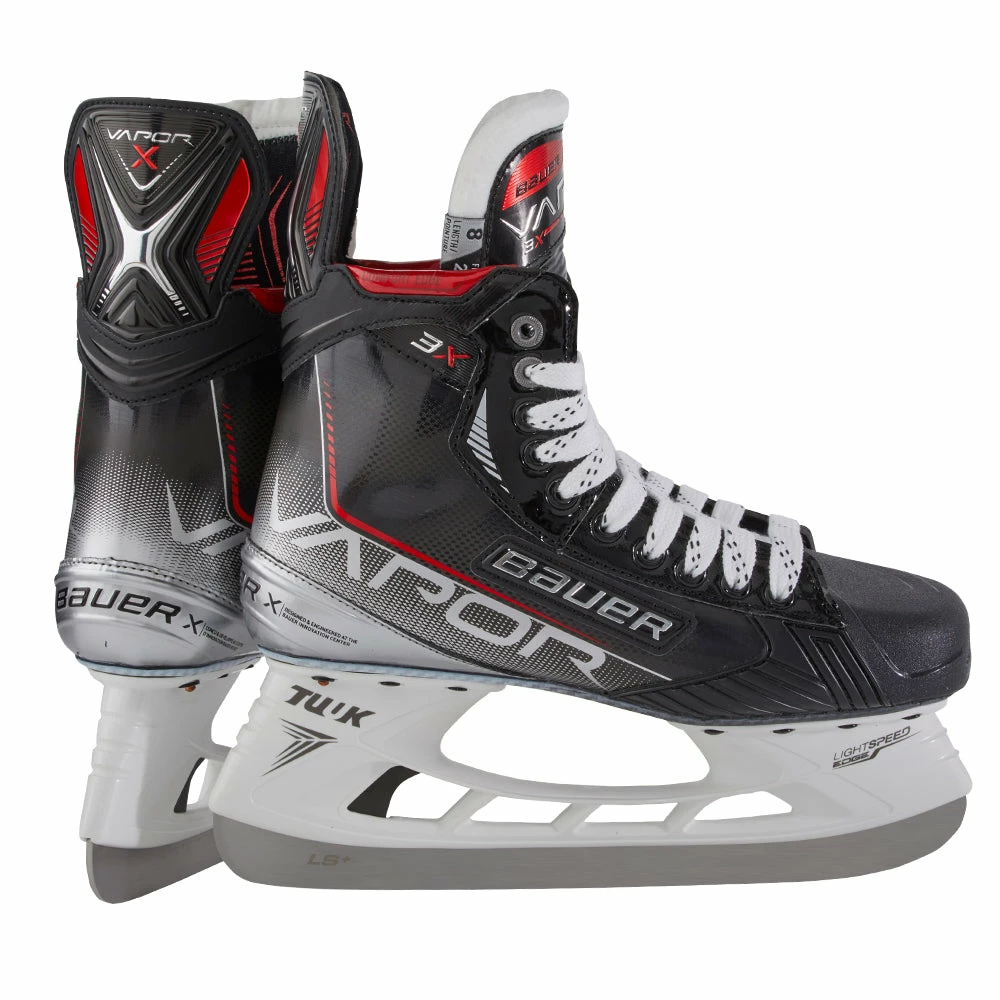 BAUER VAPOR 3X INTERMEDIATE HOCKEY SKATES 3 BAUER VAPOR 3X INTERMEDIATE HOCKEY SKATES