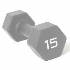 CAP BARBELL 15 LB NEOPRENE DUMBBELL